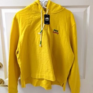 NEW! Roots Trench Town Snap Hoodie Size Large.